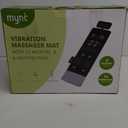 Mynt Full Body Massage Mat with Heat, Back & Legs Vibration Mat, Bed Massager with Mutiple Customized Modes, Massage Mattress Pad for Home Office Use, Back Massager for Daily Relax (Gray)