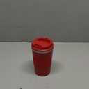 KETIEE Travel Coffee Mug 12oz: Vacuum Insulated Coffee Cup with Leakproof Lid, Coffee Tumbler, Reusable Coffee Cups, Double Wall Stainless Steel Coffee Mug to Go for Hot/ Ice Coffee Tea (Red)