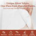2-Pack 0.5 TOG Newborn Sleep Sack, All-in-One Swaddle Wrap with Silent Velcro for Infants (0-3 Months)