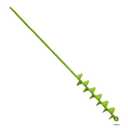 TCBWFY 2x32 Inch Auger Drill Bit for Planting - Long Handle Easy Planter Garden Auger - Bulb & Bedding Plant Augers - Post Hole Digger for 3/8Hex Drive Drill