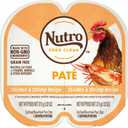 Nutro Perfect Portions Adult Grain Free Chicken and Shrimp Pate Wet Cat Food Trays BBD:03-28-26