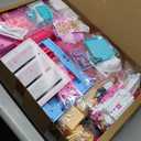 Toylink Pink Doll House for Girls, 3-Story Villa Playset with Light, 3 Dolls, Pool & Slide, Dollhouse Furniture and Accessories, Pretend Play Toddler Toys Birthday Gifts for Kids 3 4 5 6 7 8, 1:12