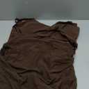 SUUKSESS Women One Piece Swim Dress Tummy Control Swimsuit Mesh Bathing Suit (XX-Large, 115 Dark Brown)