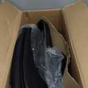 BestOffice | Ergonomic Office Chair | Mid-Back Swivel Desk Chair | Breathable Backrest & Lumbar Support | Adjustable Height | Sponge Seat | Rolling Wheels | Dark Black | for Adults & Women