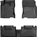 7PCS Floor Mats & Carpet Mats Fit for 2015-2021 Lexus NX NX300/ NX300h /NX 200t - All Weather TPE Protection Car Floor Mats 1st & 2nd Row Anti Skid Liner