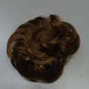 Messy Bun Hair Piece, Wavy Claw Clip Messy Bun Hair Clip, Synthetic Fake Buns Hairs Extensions, Soft hairs buns Hairpieces for Women Daily Wear (M4/30#, 1 Count (Pack of 1))