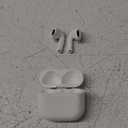 Apple AirPods 4 Wireless Earbuds, Bluetooth Headphones, Personalized Spatial Audio, Sweat and Water Resistant, USB-C Charging Case, H2 Chip, Up to 30 Hours of Battery Life, Effortless Setup for iPhone White