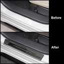 Stainless Steel Door Sill Protector for Toyota Sienna 2021-2025 2026 Accessories Interior Door Entry Guard Cover Trim