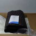 Massage-Mat, Detachable Neck Massager, Full Body Vibration Heating, Massage Pad with 10 Vibrating Motors and 9 Speed Settings for Home Office Use, Brown (Brown)