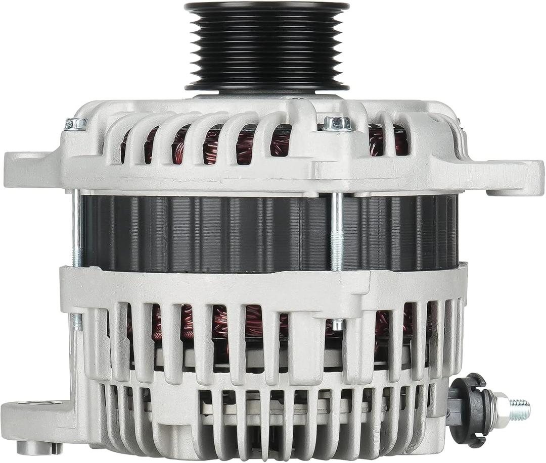 New Alternator for V6 3.5L Nissan Altima 2007-2010, Murano 2009-2014, Maxima 2009-2010, Quest 2011-2017, 11341N, 12864, 2104255