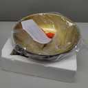 Bestshared Outdoor Barn Light,Outdoor Wall Sconce, Farmhouse Porch Wall lamp, Anti-Rust Front Door Lighting Fixture for House, Doorway, Patio, Garage (11.5" Dome - 1 Pack, Black+Gold)