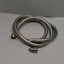 hansgrohe Techniflex Handheld Shower Replacement Shower Hose 63-inch Easy Install Modern Shower Hose in Polished Nickel, 28276833