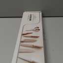 Astercook Knife Set, 13 Pieces Kitchen Knives Set with Healthy Anti-Rust Coating, Dishwasher Safe, Stainless Steel Chef Knife Sets with 6 Blade Guards, Perfect Holiday Gifts for Kitchen (Large, Cream)