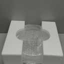 HBlife 360 Rotating Makeup Organizer Plus Size Adjustable Carousel Large Capacity Revolving Perfume Organizer Skincare Organizers Cosmetic Storage Spinning Holder for Vanity, Clear