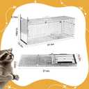 37" Heavy-Duty Folding Live Animal Trap Cage