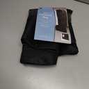 Whitmor Zippered Garment Bag with Pocket, Black (1)
