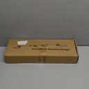 Adjustable Over-The-Door Garland Hanger, Heavy Duty Wreath Hanger for Front Door, No Nails or Screws Damage-Free, Fits Standard Door Frame Depths 34-42 Inch, Black