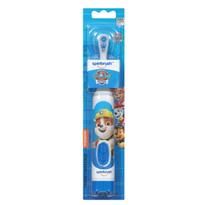 Spinbrush Kids Paw Patrol Electric Toothbrush, Soft Bristles, Blue, 1 Count