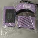 PlanetFlame Hat Press, Mini Hat Press Heat Machine for Caps Hats with 5.4" * 3.1" Curved Teflon Coated Heat Plate & Safety Base for Heat Transfer Vinyl, Sublimation and DIY Projects, Purple