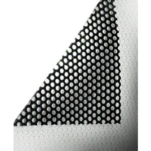 One-Way Perforated Vinyl Privacy Window Film Adhesive Glass Wrap Roll (0.5ft x 54 Inches)