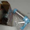 Spritz Cookie Press Gun Kit: Cookie Press Set/Icing Gun Kit with 16 Discs and 6 Icing Tips, Cookie Baking Tool Cake Decorating Gun, Cookie Press Gun for Baking, Frosting, Decorating (Blue)