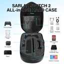 sarlar Carrying Case for Nintendo Switch 2 2025, Switch 2 Crossbody Sling Hard Bag for Joy-Con 2, Charging Grip, Strap, Dock, Pro Controller, AC Adapter Accessories, Ideal for Travel Storage