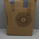 Holmes 12 Inch Oscillating Table Fan 3 Speeds 75 Degree Wide Angle Oscillation Adjustable 15 Degree Tilt Quiet Operation Home Office Bedroom Kitchen Black