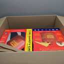 2 Pack Eagle 5 Gallon Type I Red Safety Gas Can for Gasoline with Flame Arrester, Self-Closing Lid, and F-15 Funnel, Made in the USA, Galvanized Steel Flammable Storage Can, UI50FS