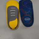 Dr. Scholls Custom Fit Orthotics 3/4 Length Arch Support Shoe Inserts - Plantar Fasciitis Relief Insoles for Men and Women, Immediate All-Day Total Lower Body Pain Relief, FSA HSA Eligible, CF120 (3/4 Length design, no trimming required, Grey)