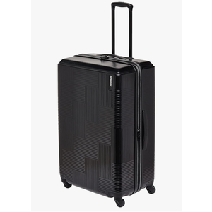 American Tourister Stratum XLT Expandable Hardside Luggage with Spinner Wheels, Jet Black, Checked-Large 28-Inch