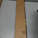 Ivilon Window Curtain Rod Oval End Cap - 1 inch Pole. 28 to 48 Inch. White-Ivory