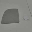 New Replacement Flat Mirror Glass with Full Size Adhesive for 2013-2022 Buick Encore Chevrolet Trax Driver Side View Left LH