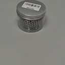 PVC Termination Mesh Vent Cover, Furnace&Roof Vent Cap, OD 2.4in to 2.98in Multihole Vent Mesh for 2.5in to 2.98in ID Pipe, Stainless Steel Conical Vent Mesh, Used for Keep Birds and Leaves Debris Out