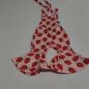 Emmababy Toddler Floral Flare Leg Jumpsuit Baby Girl Bell Bottom Romper Strawberry Suspender Overall Kids Sleeveless Playsuit 6-12M