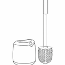 Disposable Aromatherapy Toilet Brush & Cleaning System