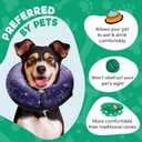 BENCMATE Inflatable Dog Cone Collar Alternative, Soft Dog Cone for Small Medium Large Dogs and Cats, Neck Recovery ECollar Donut Collar After Surgery (XLarge, Constellation)