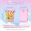 2 x Silicone Cover Case for Bitzee Disney Interactive Toy, Silicone Protective Cover for Bitzee Virtual Electronic Pets, Digital Pet Accessories for Bitzee with Lanyard, Pink (Case Only)