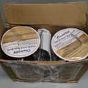 4 Rolls Butyl Joist Tape for decking, 4 Inch x 50 Feet Weatherproof Butyl Sealant Deck Tape Joist-Beam Deck Joist Tape Bulk for Wood Joists Decks Beams Roof (Black-PVC)