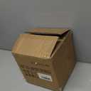 Briful 6.1'' Large Ceramic Rustic Vase Shabby Vintage Textured Vase, 4.72'' Wide Mouth Pampas Jar Vases Pottery for Fake Flowers Branches, Farmhouse Home Dcor, Weddings Shelf Table Decor, Brown