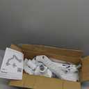 monTEK Heavy-Duty Monitor Arm for 17-57" Ultrawide Curved Screen, Supports up to 59.4 lbs, Adjustable Gas Spring Arm, 75/100 VESA Mount, Clamp & Grommet Desk Monitor Mount Single, White (without USB)