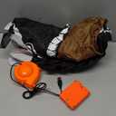 Spooktacular Creations Adults Halloween Inflatable Costumes, Women Hamster Blow-up Costume with Gloves, Full Body Hamster Inflatable Suit for Halloween Cosplay Parties