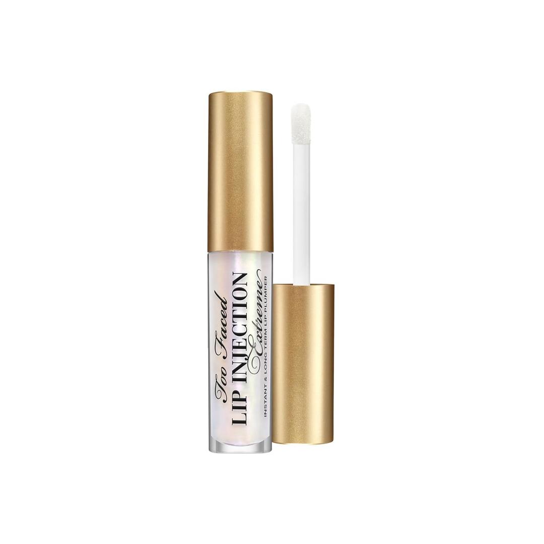 Too Faced Lip Injection Extreme Lip Plumper Gloss | Hydrating, Glossy, & Helps Volume Appear Fuller Over Time (01 Original (Clear))