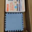 Skip Hop Baby Play Mat, Interlocking Foam Floor Tiles, 70" x 56", Playspot, Blue/Ombre