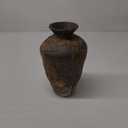 Rusty Ceramic Vase, Pottery Farmhouse Flower Vase for Centerpieces, Wabi Sabi Decorative Vase for Table, Living Room, Bedroom, Bathroom