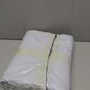 3 Rolls Light Purple Snowball Deco Mesh Ribbon for Wreath Making Supplies, 10 Inch x 30FT Metallic Foil Burlap Deco Mesh Fabric for DIY Crafts Christmas Tree Wreath Swags and Decorating