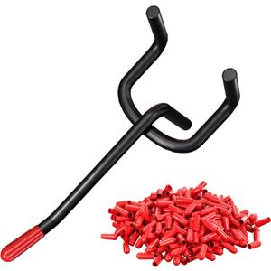 2 x 2in 25Pcs Pegboard Hooks for Hanging - Peg Board Organizer Accessories Fit New Metal Peg Board Storge Tool