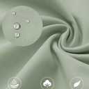 VEBOON Mens Golf Pants Stretch Water-Resistant Lightweight Stretch Casual Flat Front Dress Pants with 5 Pockets, Size: 34 x 30