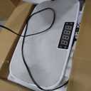 Vibration Plate Exercise Machine, Whole Body Workout Waver Vibration Plate for Lymphatic Drainage with 5 Setting Modes, 99 Speed Levels for Weight Loss, Shaping, Toning White