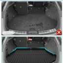 Mixsuper Cargo Liner for Lexus NX/NX Hybrid 2026 2025 2024 2023 2022 All Weather Cargo Mat Rear Trunk Liner Black