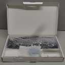 Trueque Wireless Keyboard and Mouse Combo - Full-Size Quiet Keyboard with Palm Rest, Phone Holder, Multimedia Keys, Power Switch, Compatible with Windows, Chrome OS, PC, Laptop (Batteries Included) (Black)